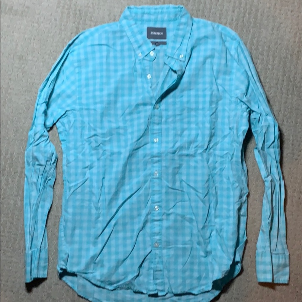Bonobos long sleeve casual button down XL slim